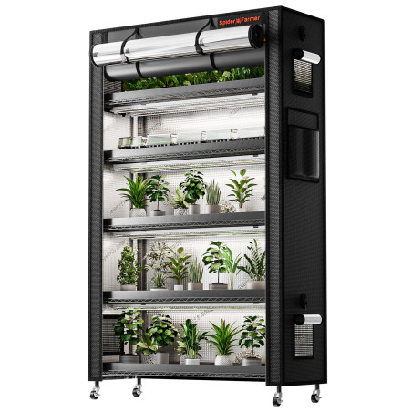 Pilna daigų auginimo palapinė Spider Farmer - 6 aukstų, 220 W