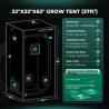 Pilnas Mars Hydro Grow rinkinys TS1000-CP SMART