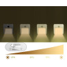 LED naktinė lemputė be mėlynosios spektro dalies LuDream Nova - Amber