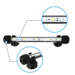 15 LED vandeniui atsparus akvariumo apšvietimas 29 cm