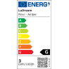 LED skaitymo lempa be mėlynosios spektro dalies LuDream Flexi - Amber