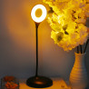 LED skaitymo lempa be mėlynosios spektro dalies LuDream Aura - Amber/Black