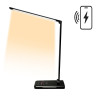 LED stalinė lempa be mėlynosios spektro dalies LuDream Focus Charge+ Black