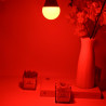 3W LED lemputė be mėlynosios spektro dalies LuDream - Red (E27)