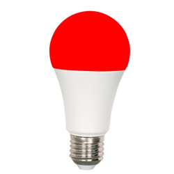 9W LED lemputė be mėlynosios spektro dalies LuDream - Red (E27)