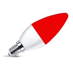 3W LED lemputė be mėlynosios spektro dalies LuDream - Red (E14)