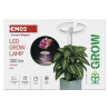 EMOS LED GROW lempa augalų auginimui 8 W, laikmatis, pritemdoma, balta