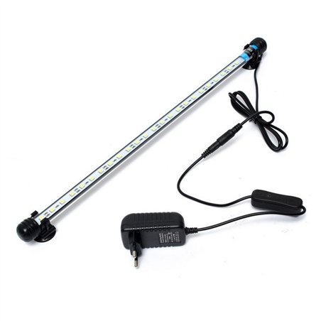 27 LED vandeniui atsparus apšvietimas akvariumams 49 cm