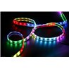 Pilnas 5m LED juostos RGB 5050 rinkinys